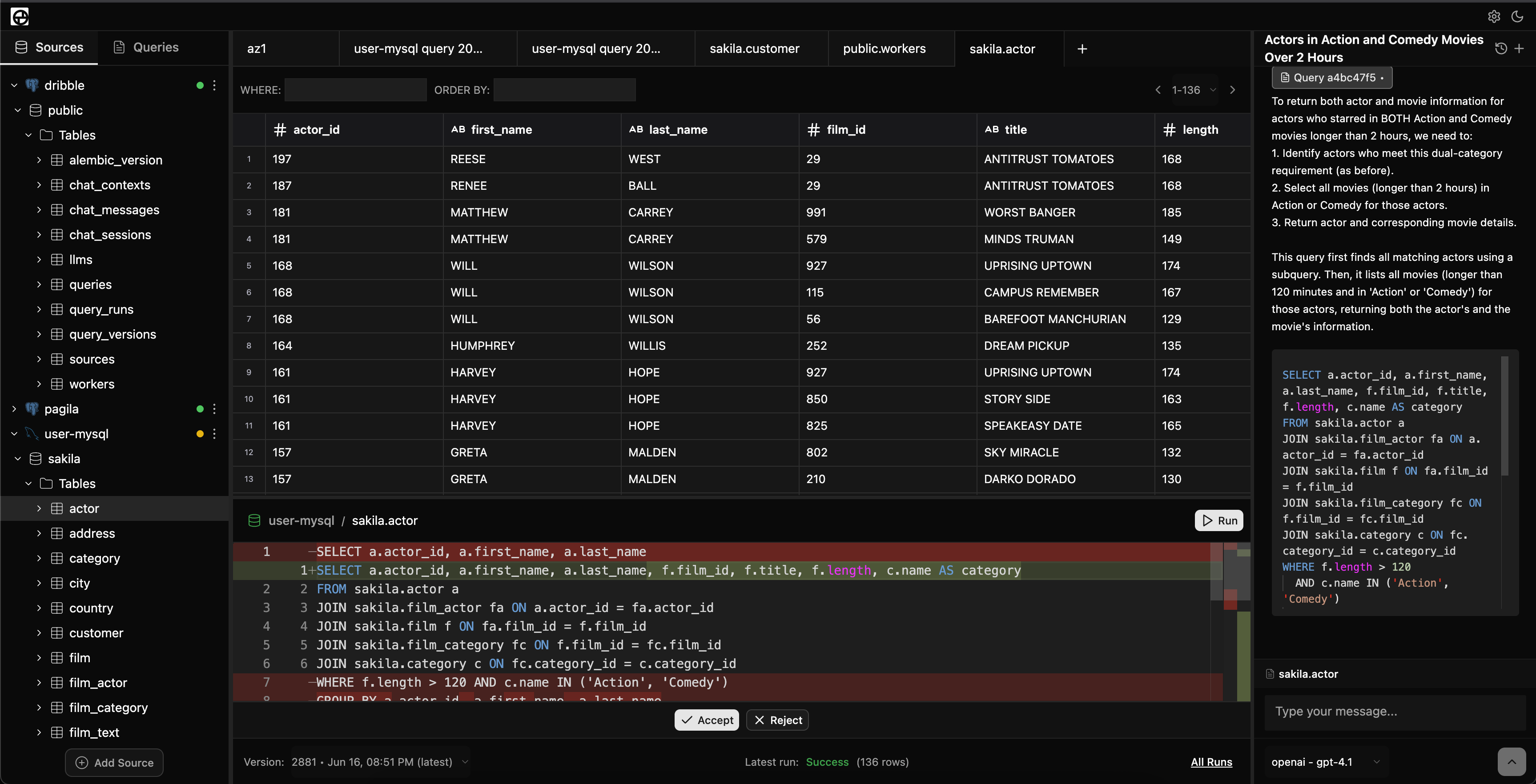 Dribble Interface
